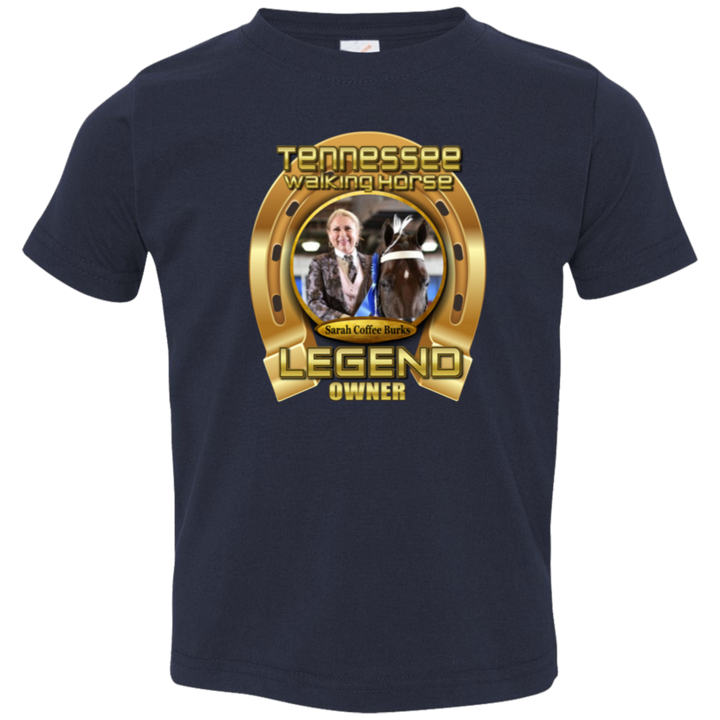 SARAH COFFEE BURKS (TWH LEGENDS) 3321 Toddler Jersey T-Shirt