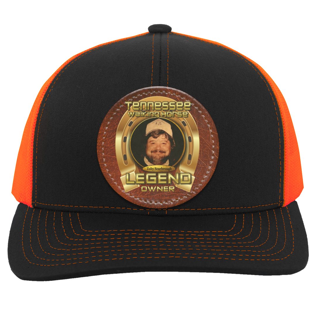 TOBY SCARBROUGH (TWH LEGENDS) HAT 104C Trucker Snap Back - Patch