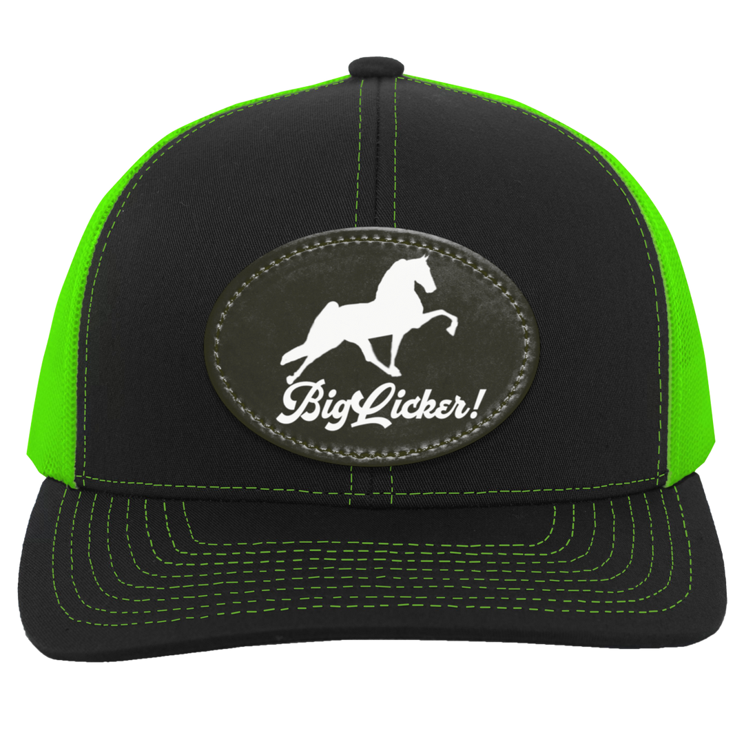 BIG LICKER OVAL 104C Trucker Snap Back - Patch