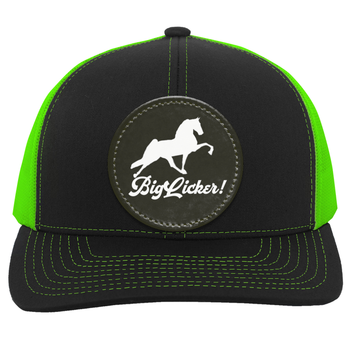 BIG LICKER OVAL 104C Trucker Snap Back - Patch