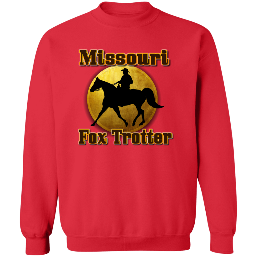 MISSOURI FOX TROTTER 1 Z65x Pullover Crewneck Sweatshirt 8 oz (Closeout)