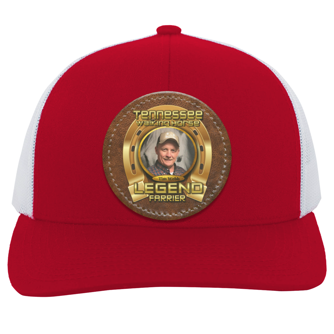 TIM WEBB (TWH LEGENDS) HAT 104C Trucker Snap Back - Patch