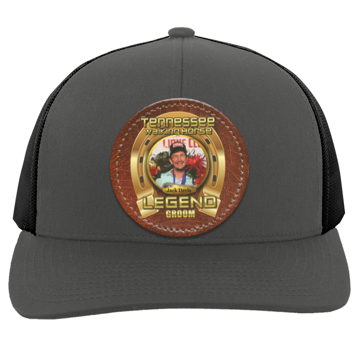 JACK DAVIS (TWH LEGENDS) HAT 104C Trucker Snap Back - Patch