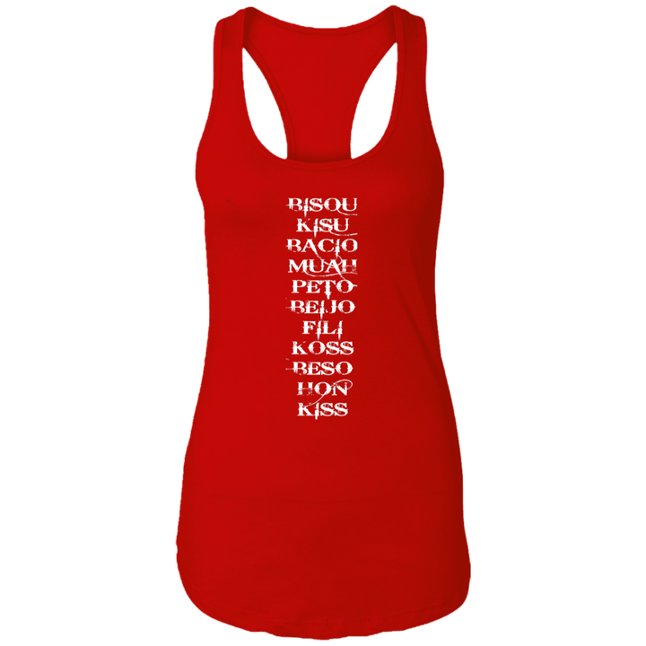 OLD983INWHITE NL1533 Ladies Ideal Racerback Tank