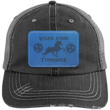 WALKIN ACROSS TENNESSEE TWH 6990 Distressed Unstructured Trucker Cap - Patch