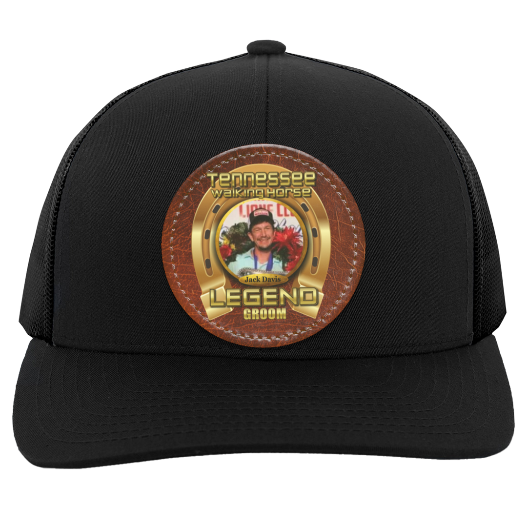 JACK DAVIS (TWH LEGENDS) HAT 104C Trucker Snap Back - Patch