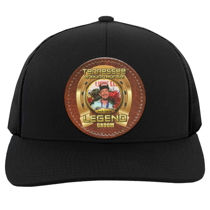 JACK DAVIS (TWH LEGENDS) HAT 104C Trucker Snap Back - Patch