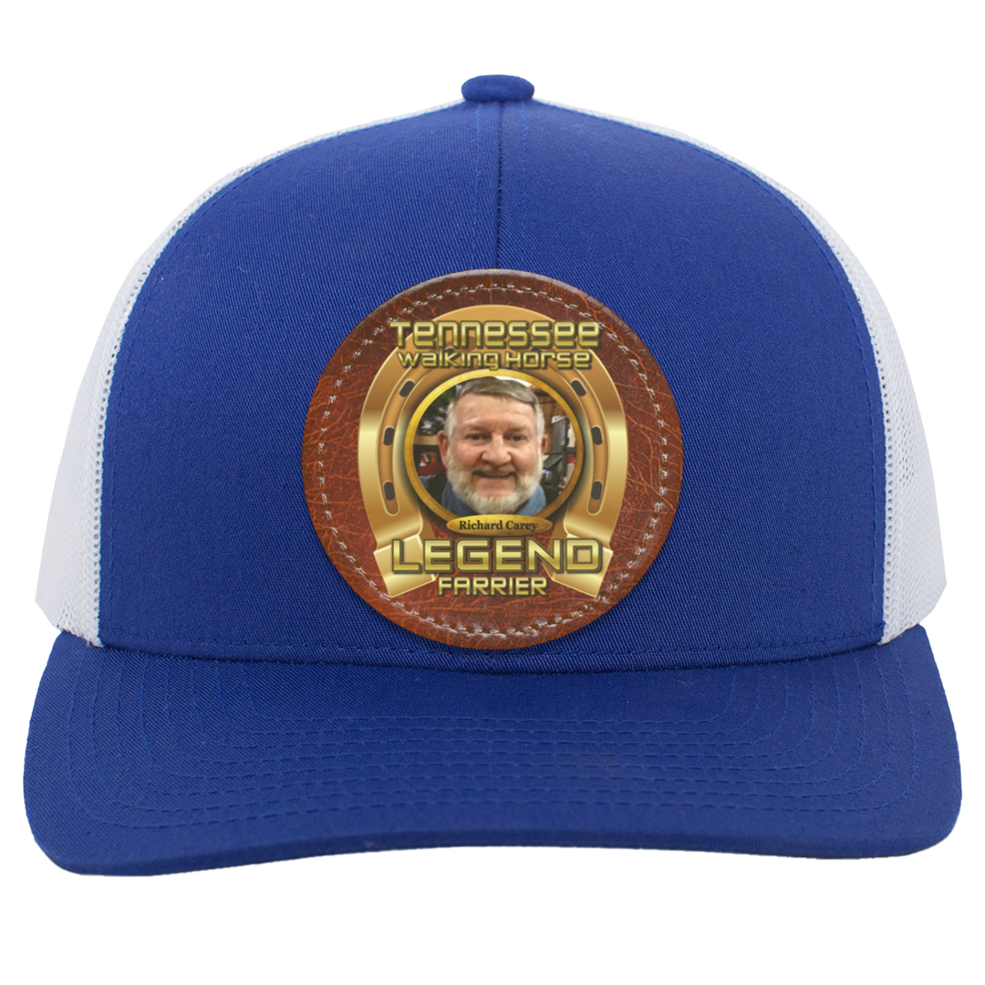 RICHARD CAREY (TWH LEGENDS) HAT 104C Trucker Snap Back - Patch