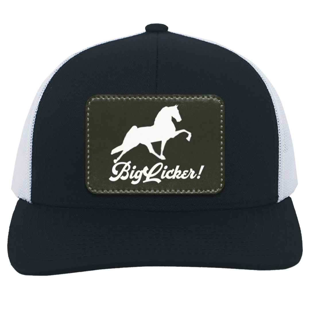 BIG LICKER OVAL 104C Trucker Snap Back - Patch