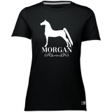 MORGAN STYLE 1 (WHITE) 4HORSE 64STTX Ladies’ Essential Dri-Power Tee