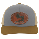 FRIESIAN ON LEATHER 104C Trucker Snap Back - Patch