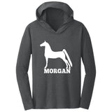 Morgan DM139 Triblend T-Shirt Hoodie