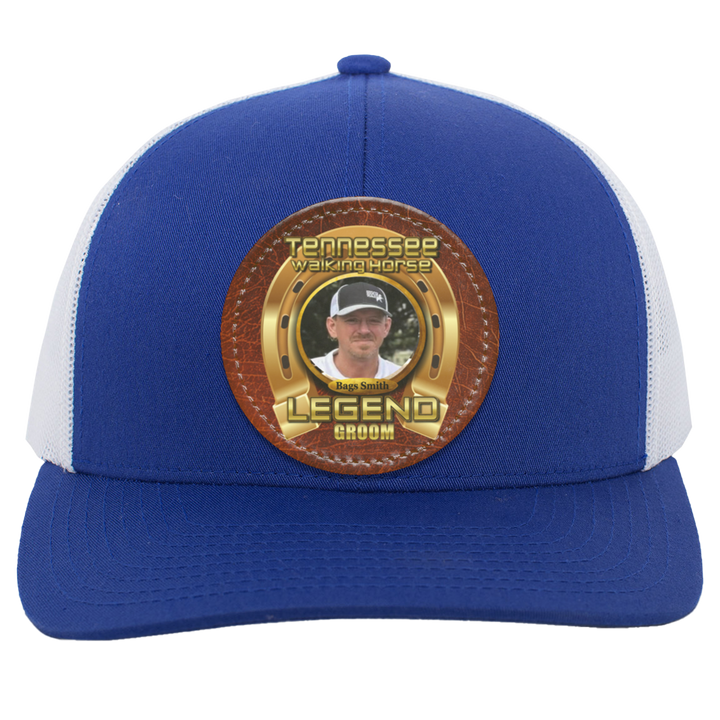 BAGS SMITH (TWH LEGENDS) HAT 104C Trucker Snap Back - Patch