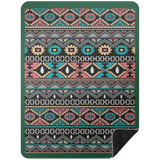 AZTEC 1 BSHL Premium Black Sherpa Blanket 60x80