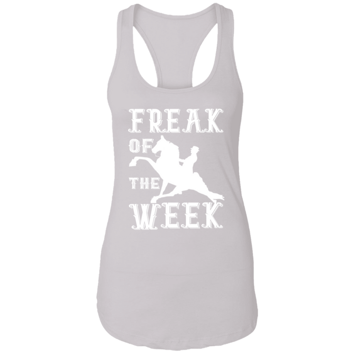 FREAK OF THE WEEK (WHITE) NL1533 Ladies Ideal Racerback Tank