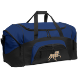 TENNESSEE WALKING HORSE DESIGN 3 JMD (BURBURY) BG99 Colorblock Sport Duffel