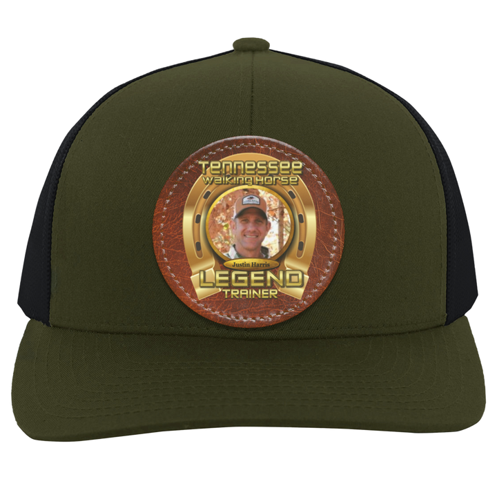 JUSTIN HARRIS (TWH LEGENDS) HAT 104C Trucker Snap Back - Patch