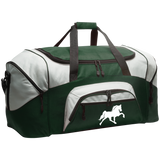 TENNESSEE WALKING HORSE DESIGN 3 JMD (WHITE) BG99 Colorblock Sport Duffel