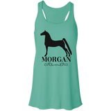 MORGAN STYLE 1 4HORSE B8800 Flowy Racerback Tank