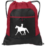 Missouri Fox Trotter LADY FINAL ART WHITE BG611 Pocket Cinch Pack