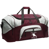 RIDEWITHPRIDEWHITE BG99 Colorblock Sport Duffel