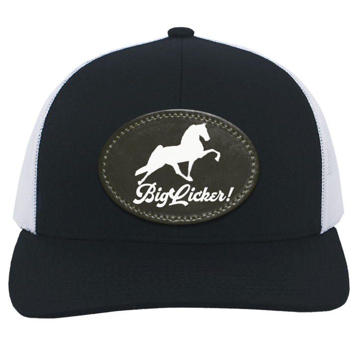 BIG LICKER PATCH HATTRUCKER HAT ( THREE SHAPES-12 COLORS AND STYLES)
