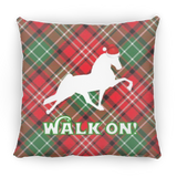 WALK ON PLAID TWH CHRISTMAS PILLOWS