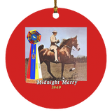 WGC MIDNIGHT MERRY SUBORNC Circle Ornament