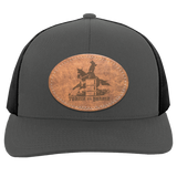 TURNIN AND BURNIN ON LEATHER 104C Trucker Snap Back - Patch