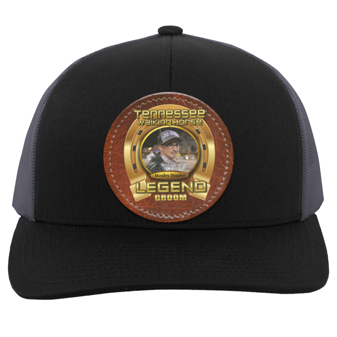 WESLEY STAPLER (TWH LEGENDS) HAT 104C Trucker Snap Back - Patch