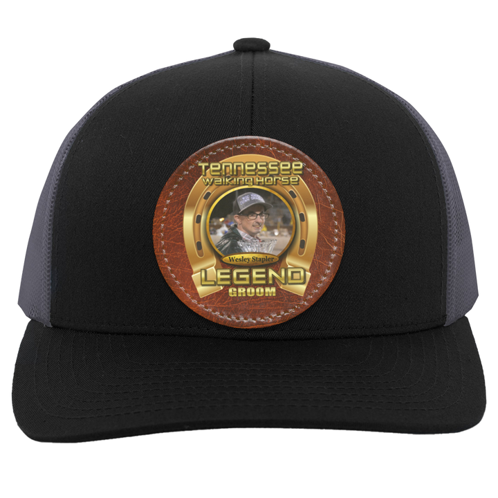 WESLEY STAPLER (TWH LEGENDS) HAT 104C Trucker Snap Back - Patch