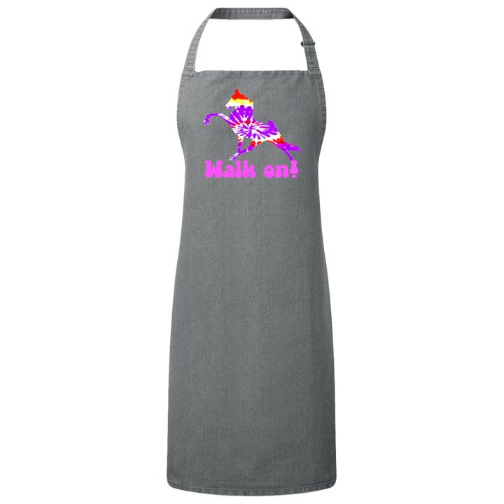 TIE DYE WALK ON RP150 Sustainable Unisex Bib Apron
