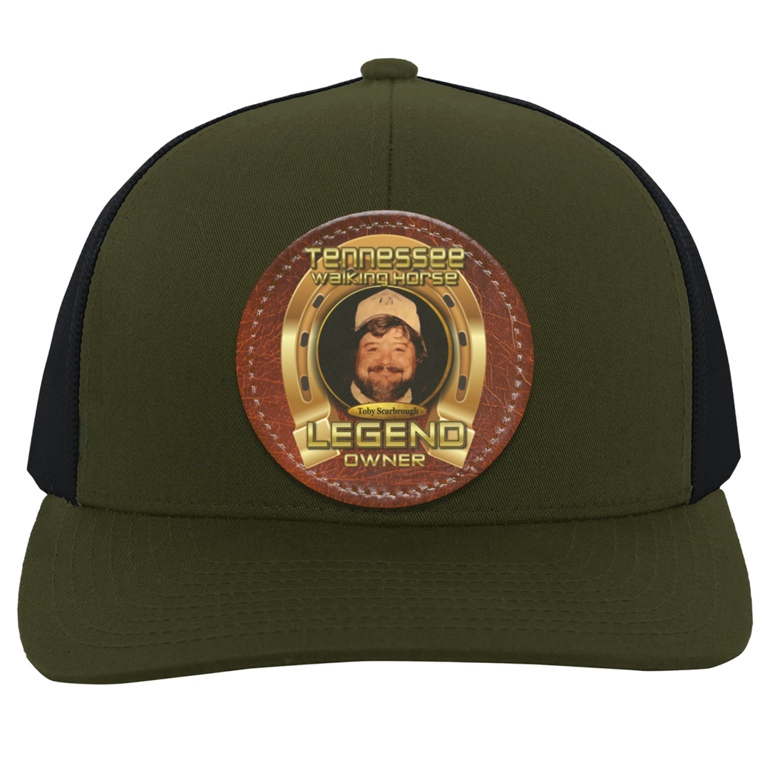 TOBY SCARBROUGH (TWH LEGENDS) HAT 104C Trucker Snap Back - Patch