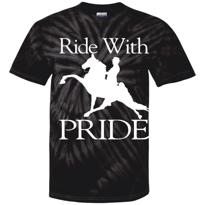 RIDEWITHPRIDEWHITE CD100Y Youth Tie Dye T-Shirt