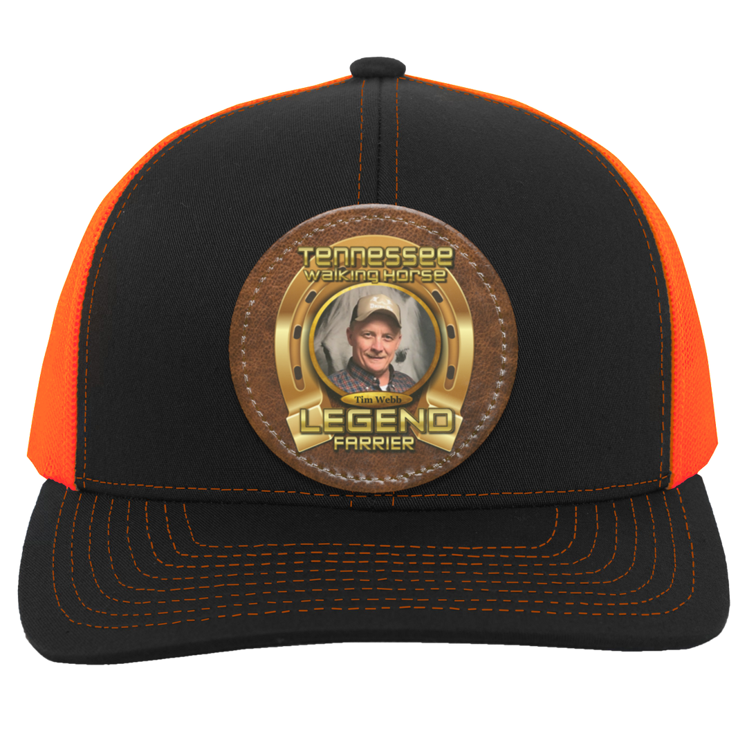 TIM WEBB (TWH LEGENDS) HAT 104C Trucker Snap Back - Patch