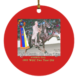 WGC HES PUTTIN ON THE RITZ (Billy Gray) SUBORNC Circle Ornament