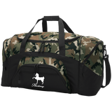HACKNEY DESIGN 1 (white) 4HORSE BG99 Colorblock Sport Duffel