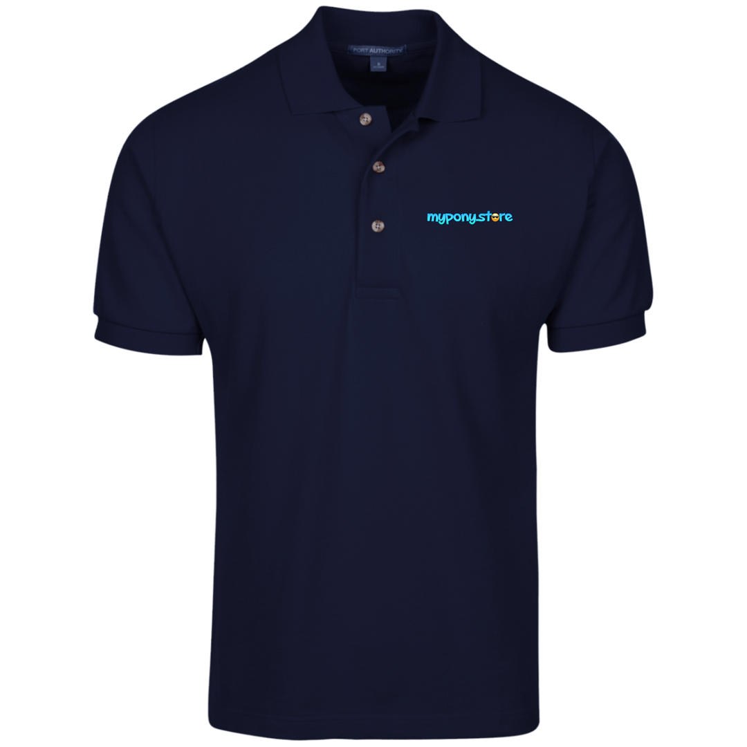 MY PONY STORE K420 Cotton Pique Knit Polo