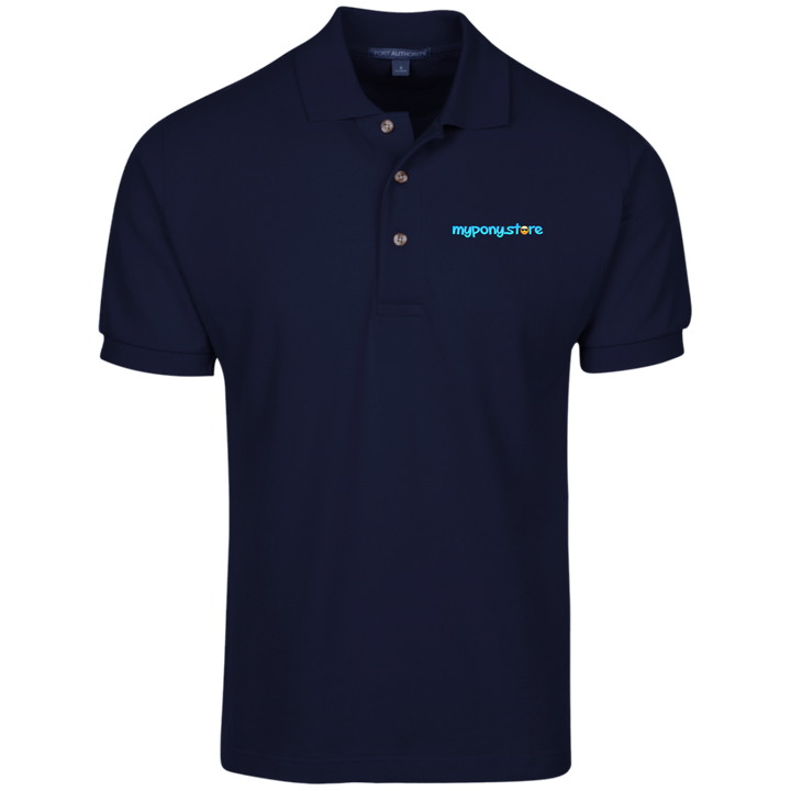 MY PONY STORE K420 Cotton Pique Knit Polo
