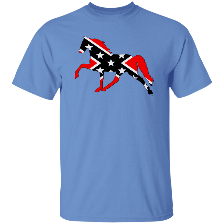 Rebel on the Rail Tennessee Walking Horse Pleasure G500 5.3 oz. T-Shirt