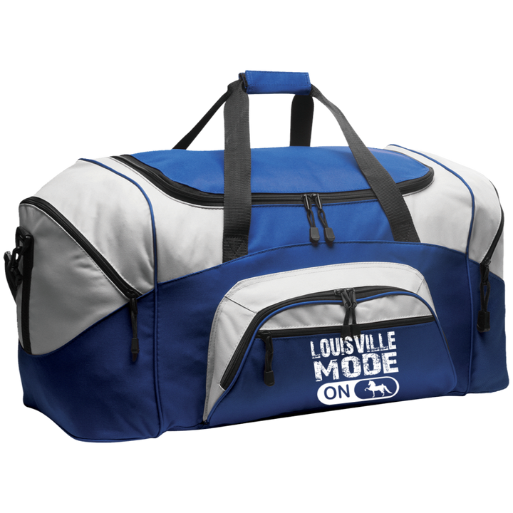 LOUISVILLE MODE final 782017 BG99 Colorblock Sport Duffel
