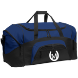 MANES RANCH (white) BG99 Colorblock Sport Duffel