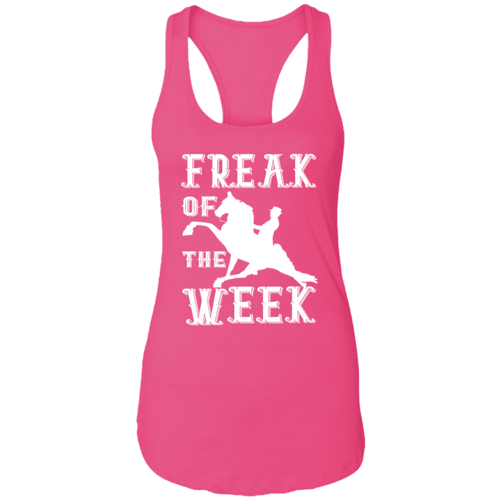 FREAK OF THE WEEK (WHITE) NL1533 Ladies Ideal Racerback Tank