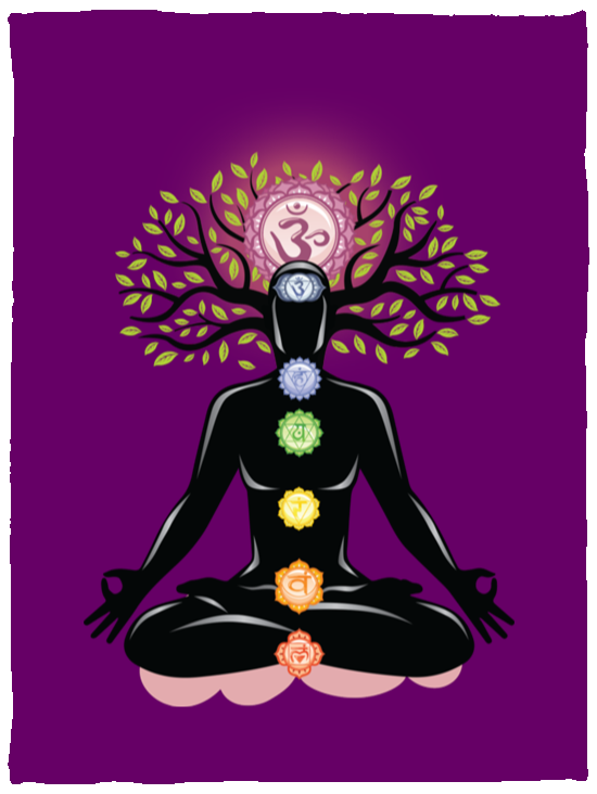 CHAKRAS PLUSH BLANKET (12 STYLES AND SIZES)