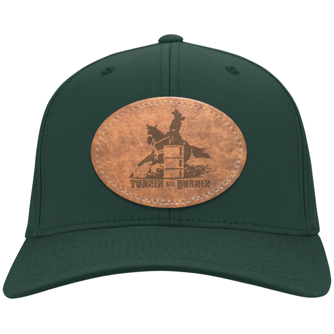 TURNIN AND BURNIN ON LEATHER CP80 Twill Cap - Patch