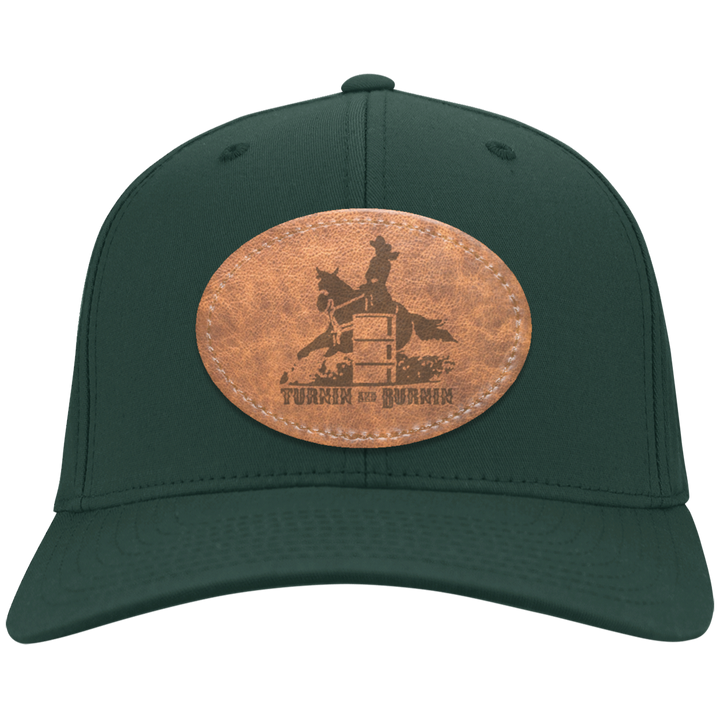 TURNIN AND BURNIN ON LEATHER CP80 Twill Cap - Patch