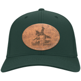 TURNIN AND BURNIN ON LEATHER CP80 Twill Cap - Patch