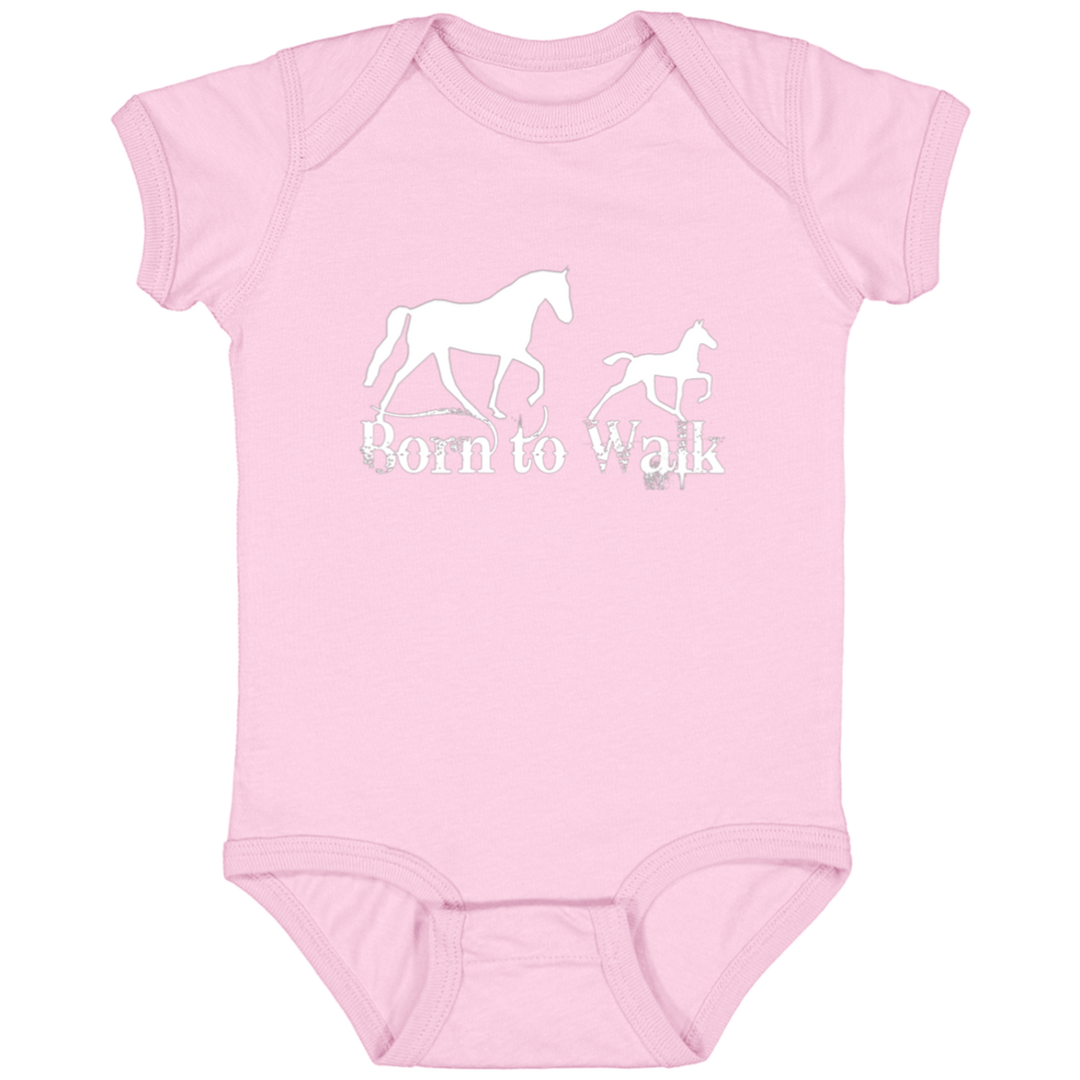 BORN TO WALK 4424 Infant Fine Jersey Bodysuit