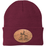 TURNIN AND BURNIN ON LEATHER CP90 Knit Cap - Patch