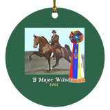 WGC B MAJOR WILSON SUBORNC Circle Ornament